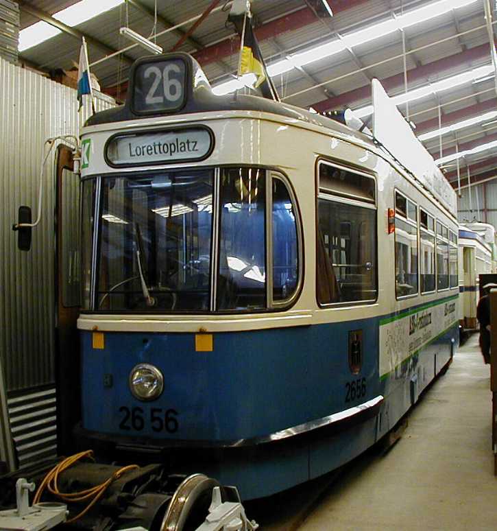 Munich Rathgeber tram 2656